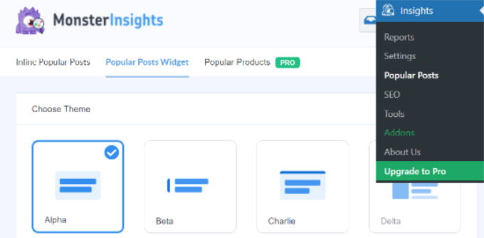 MonsterInsights Popular Posts MonsterInsights popular posts