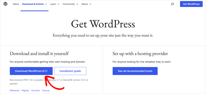 Download WordPress Download WordPress