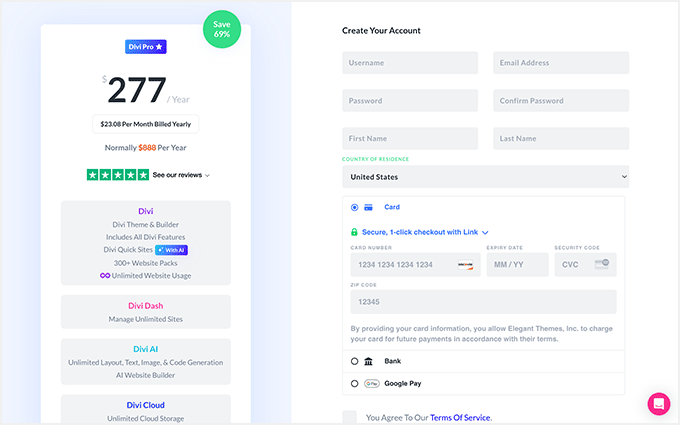 Use our Elegant Themes promo code to set up your account Use our Elegant Themes promo code to set up your account
