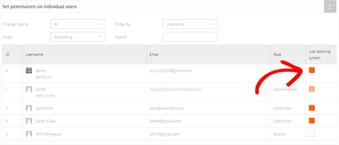 Configure singular user role settings Configure singular user role settings