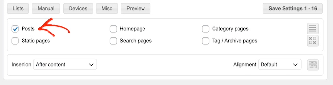 The Ad Inserter advert management plugin