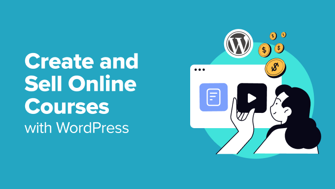 Easily creating an online course in WordPress