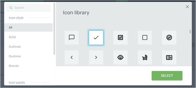 2024 Yılının En İyi 13 Web Sitesi Kurucusu Karşılaştırıldı ve Test Edildi Choosing an icon for the progress bar in Thrive Architect