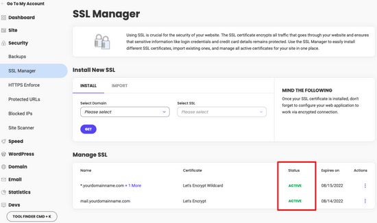 Check if your free SSL certificate is issued in SiteGround Check if your free SSL certificate is issued in SiteGround