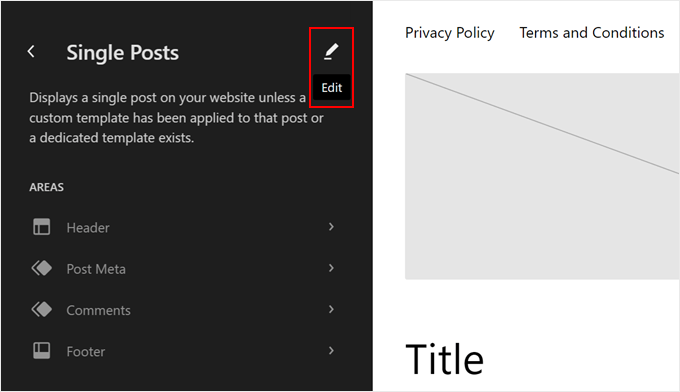 WordPress Veritabanınızdaki Metinleri Kolayca Bulma ve Değiştirme Editing the Single Posts template in FSE
