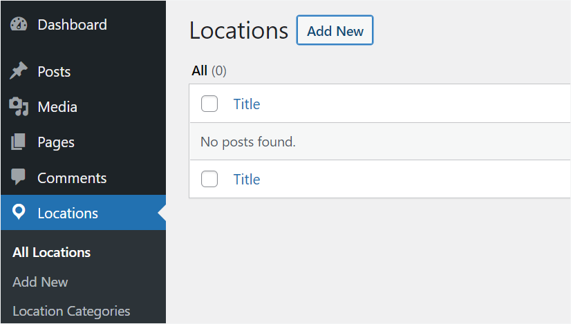 Adding a location in AIOSEO Adding a location in AIOSEO
