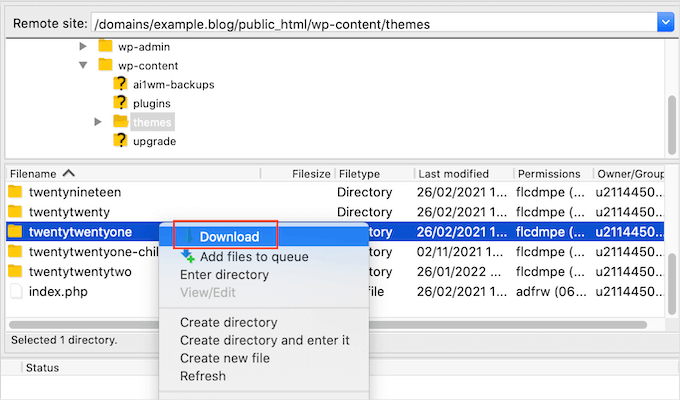 WPForms blog post submission form Downloading your current WordPress theme