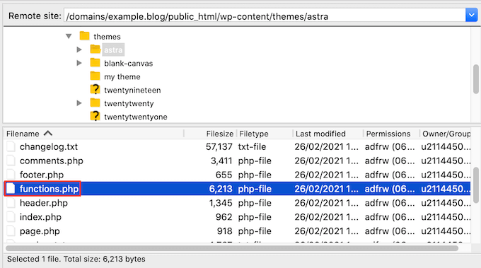 The WordPress functions.php file The WordPress functions.php file