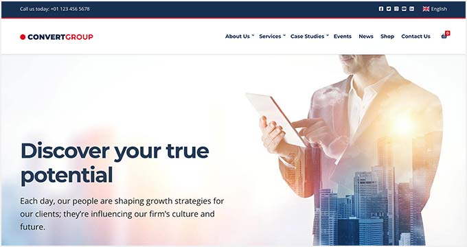 Unik Convert Pro Sales theme