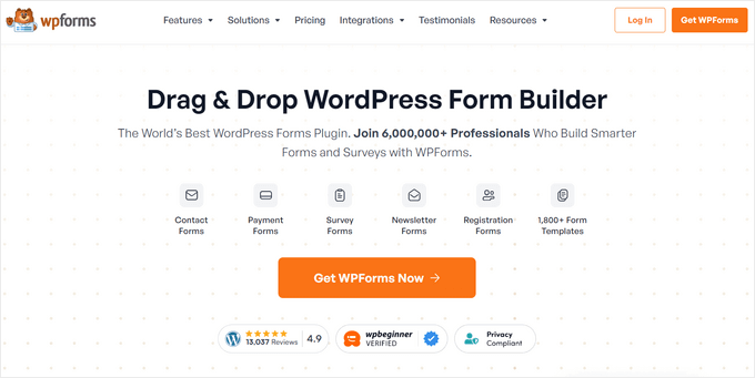 Como criar uma pesquisa no WordPress (com belos relatórios) WPForms