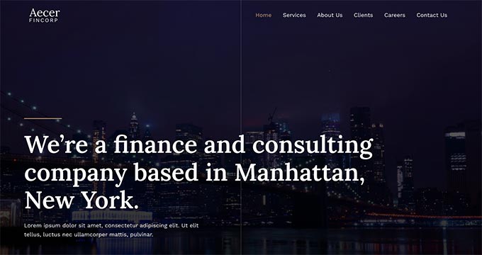 Astra Astra Financial Site
