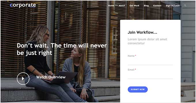 OceanWP Business and Financial Site theme OceanWP Business and Financial Site theme