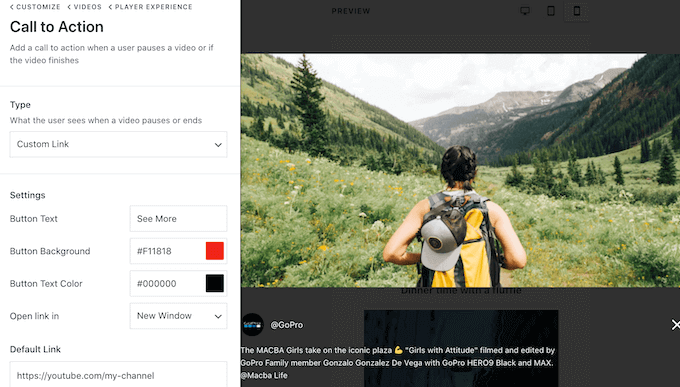 Adding a CTA to an embedded video in WordPress Adding a CTA to an embedded video in WordPress