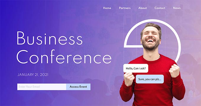 SeedProd Website Builder for Events and Conferences SeedProd Website Builder for Events and Conferences