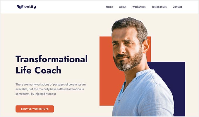 SeedProd Life Coach Theme Template SeedProd Life Coach Theme Template