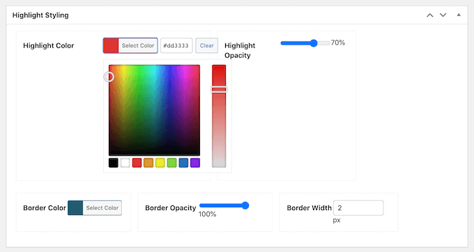 Changing how an interactive image looks in WordPress Changing how an interactive image looks in WordPress