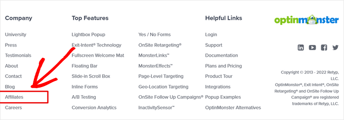 Finding affiliate programs to join Finding affiliate programs to join