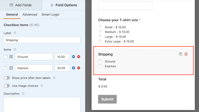 Adding shipping options to WordPress Adding shipping options to WordPress