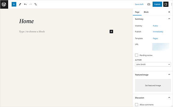 Using WordPress block editor Using WordPress block editor