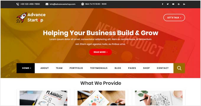 Business Press Advance Startup