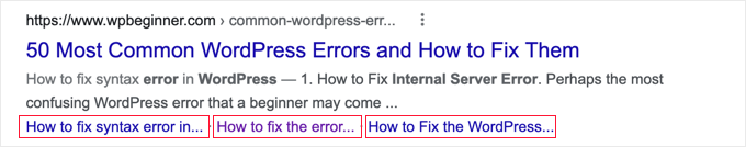 Google Includes Table of Contents Entries in Search Results Google Includes Table of Contents Entries in Search Results