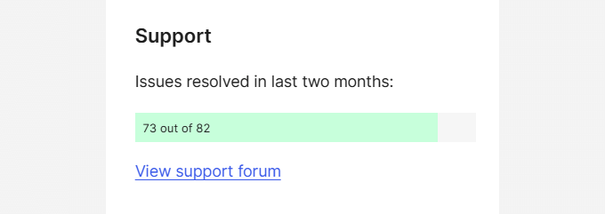 change-login-settings Support forum stats overview