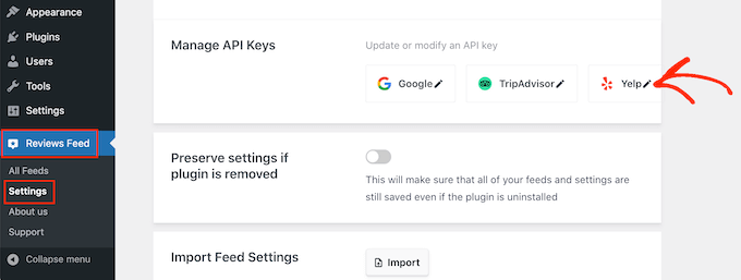 How to add a Yelp API key to WordPress How to add a Yelp API key to WordPress