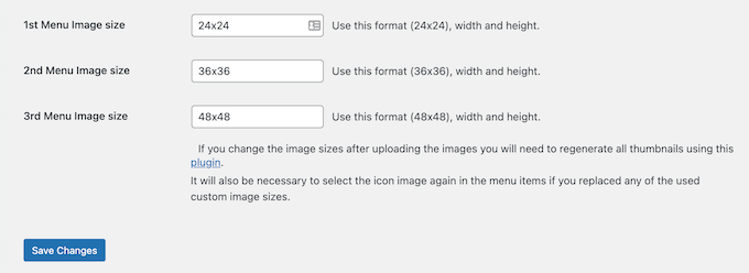 Resizing social media icons in WordPress Resizing social media icons in WordPress