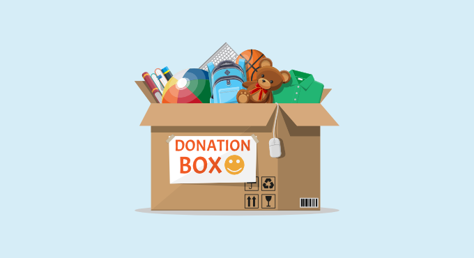 one way to make money online is by asking for donations Accept donations