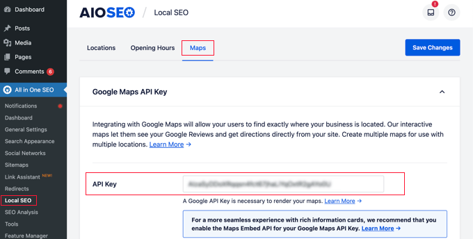 Paste Your Google Maps API Key Paste Your Google Maps API Key