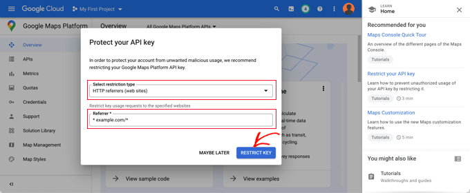 Protect Your API Key Protect Your API Key