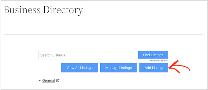 Adding listings to your WordPress website Adding listings to your WordPress website