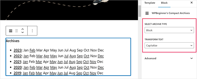 Configure the Compact archives settings in FSE Configure the Compact archives settings in FSE