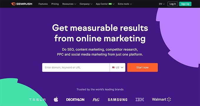 Semrush Website Semrush Website