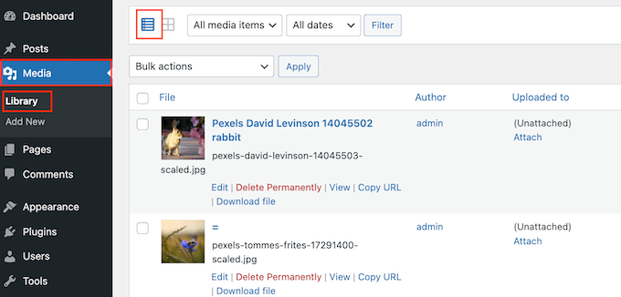 Renaming images and media files in WordPress Renaming images and media files in WordPress