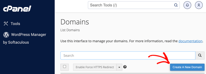 Creating a New Domain or Subdomain in Bluehost Creating a New Domain or Subdomain in Bluehost