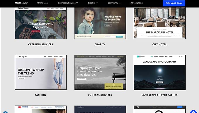 Web.com templates Web.com templates