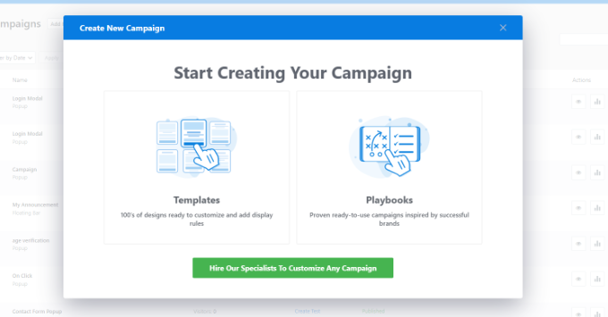 Choose a template or playbook Choose a template or playbook