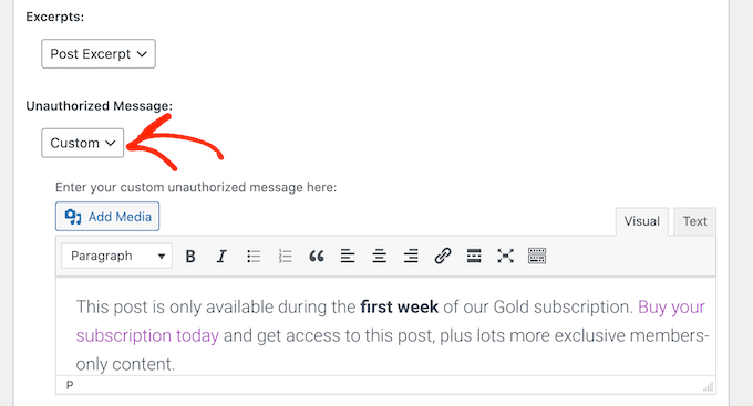 How to add a custom message to an automated content dripping schedule How to add a custom message to an automated content dripping schedule