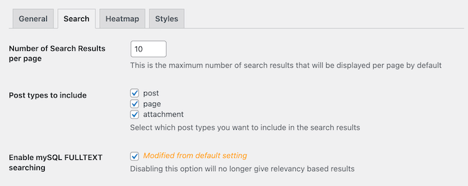 The Better Search WordPress plugin The Better Search WordPress plugin