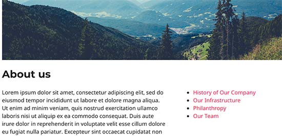 Plain link list Plain link list