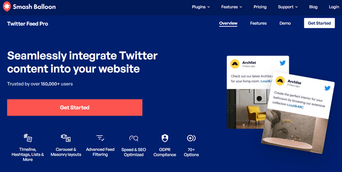 Custom Twitter Review Feed – Smash Balloon Smash Balloon Twitter Feed Pro