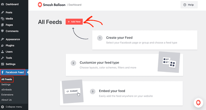 Adding a Facebook social media feed to WordPress Adding a Facebook social media feed to WordPress