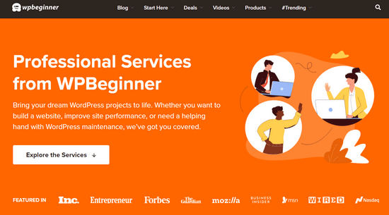 WPBeginner Pro Services WPBeginner Pro Services
