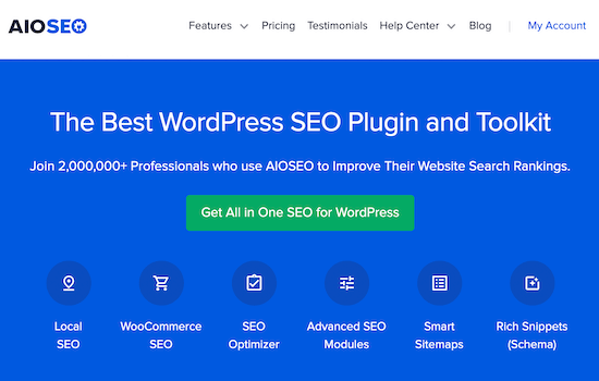 On-Site SEO AIOSEO WordPress SEO plugin