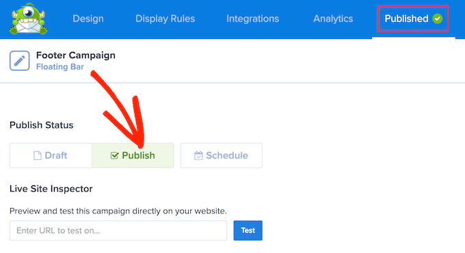 Publishing a conversion and optimization campaign for WordPress Publishing a conversion and optimization campaign for WordPress