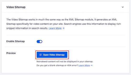 Open video sitemap Open video sitemap