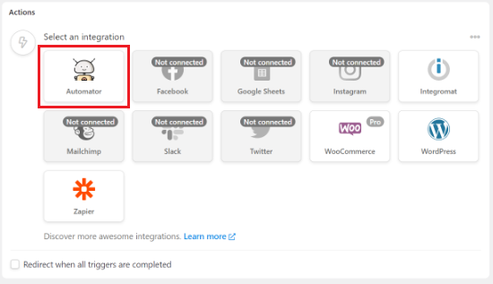 Choose Automator Choose Automator