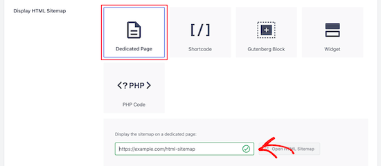 Enter URL for HTML sitemap page Enter URL for HTML sitemap page