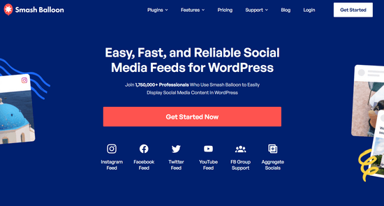 Smash Balloon Smash Balloon social feeds plugins